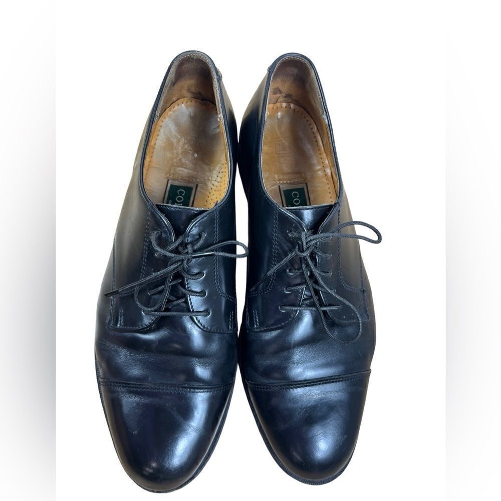 COLE HAAN Men’s Size 10.5 D Oxford Lace Up Shoes DRESS SHOES Leather Black